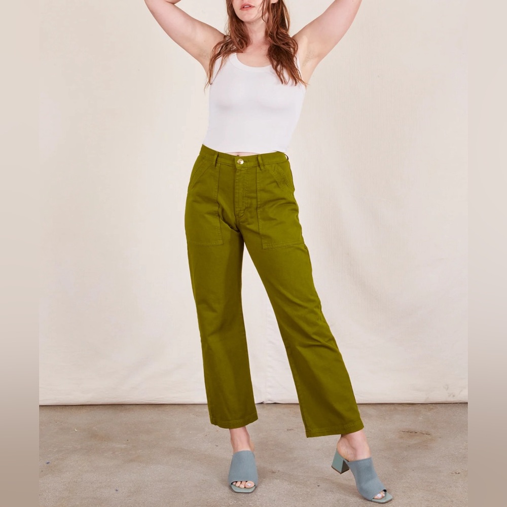 Big Bud Press Work Pants - Olive XS